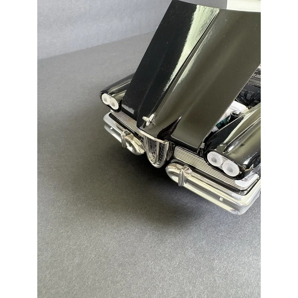 1958 Edsel Citation Convertible 1:18 Diecast Car Black Red No Box